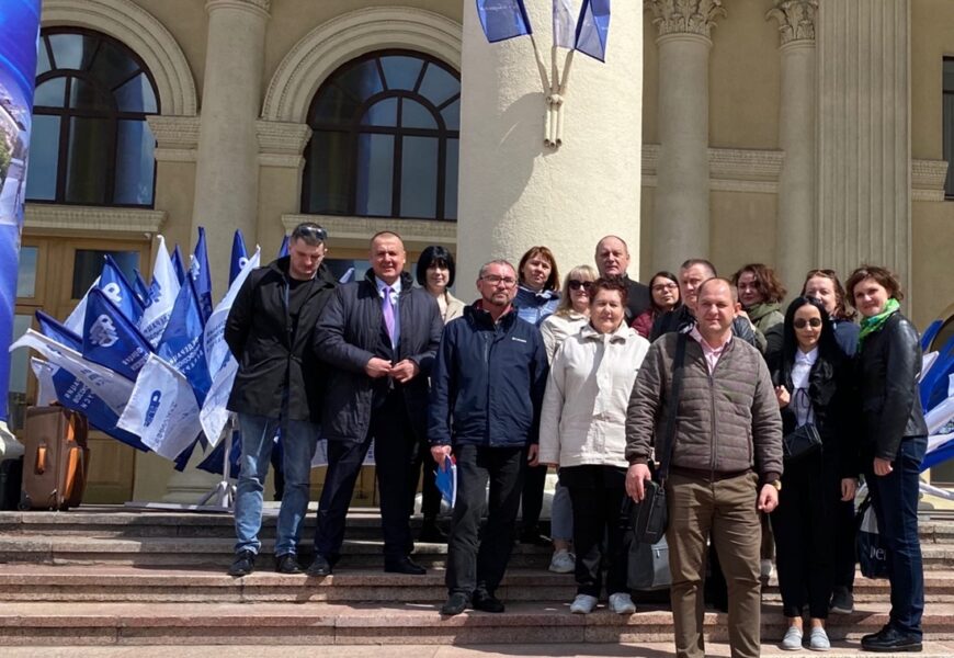 Актив Белхимпрофсоюза ОАО «Мозырский НПЗ» на форуме «Наследие Беларуси»!