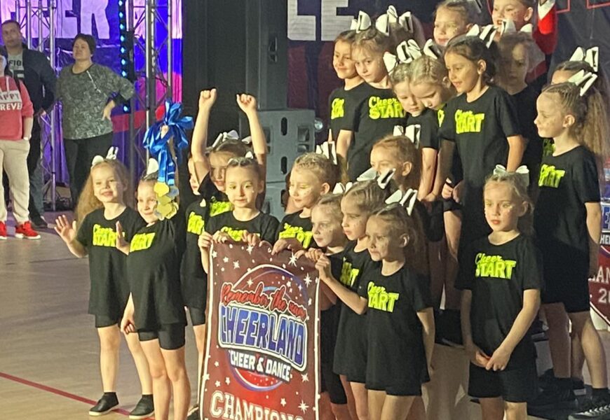 Победа на международном турнире по чирлидингу CHEERLAND Победа на международном турнире по чирлидингу CHEERLAND