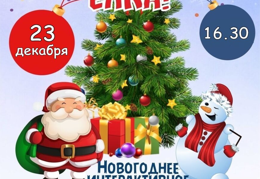 Новогоднее интерактивное представление