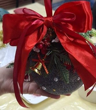 Мастер-класс по созданию новогодних шаров